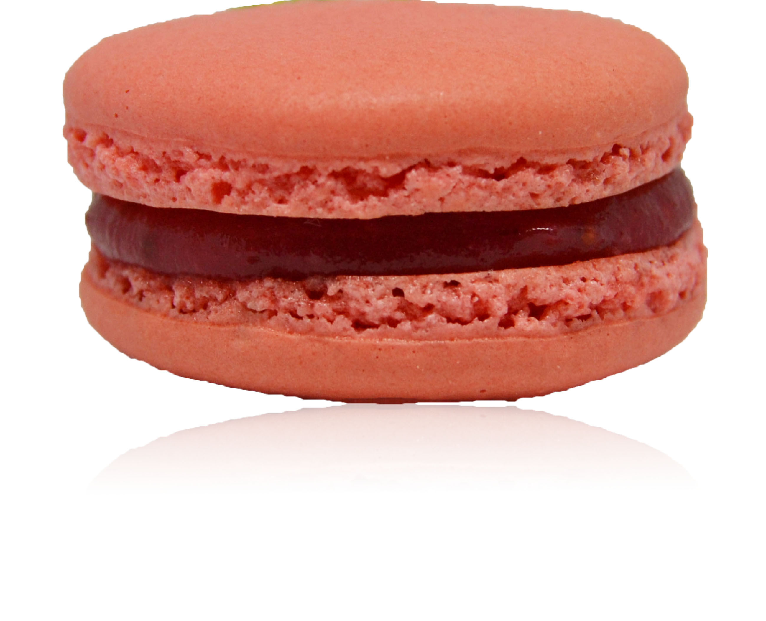 strawberry_macaron Bite the Macaron Handmade French Macarons