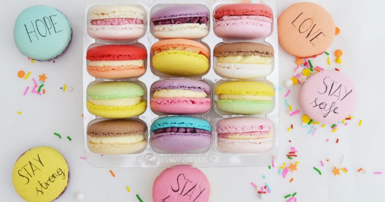 STAY SAFE MACARONS – special colorful collection!